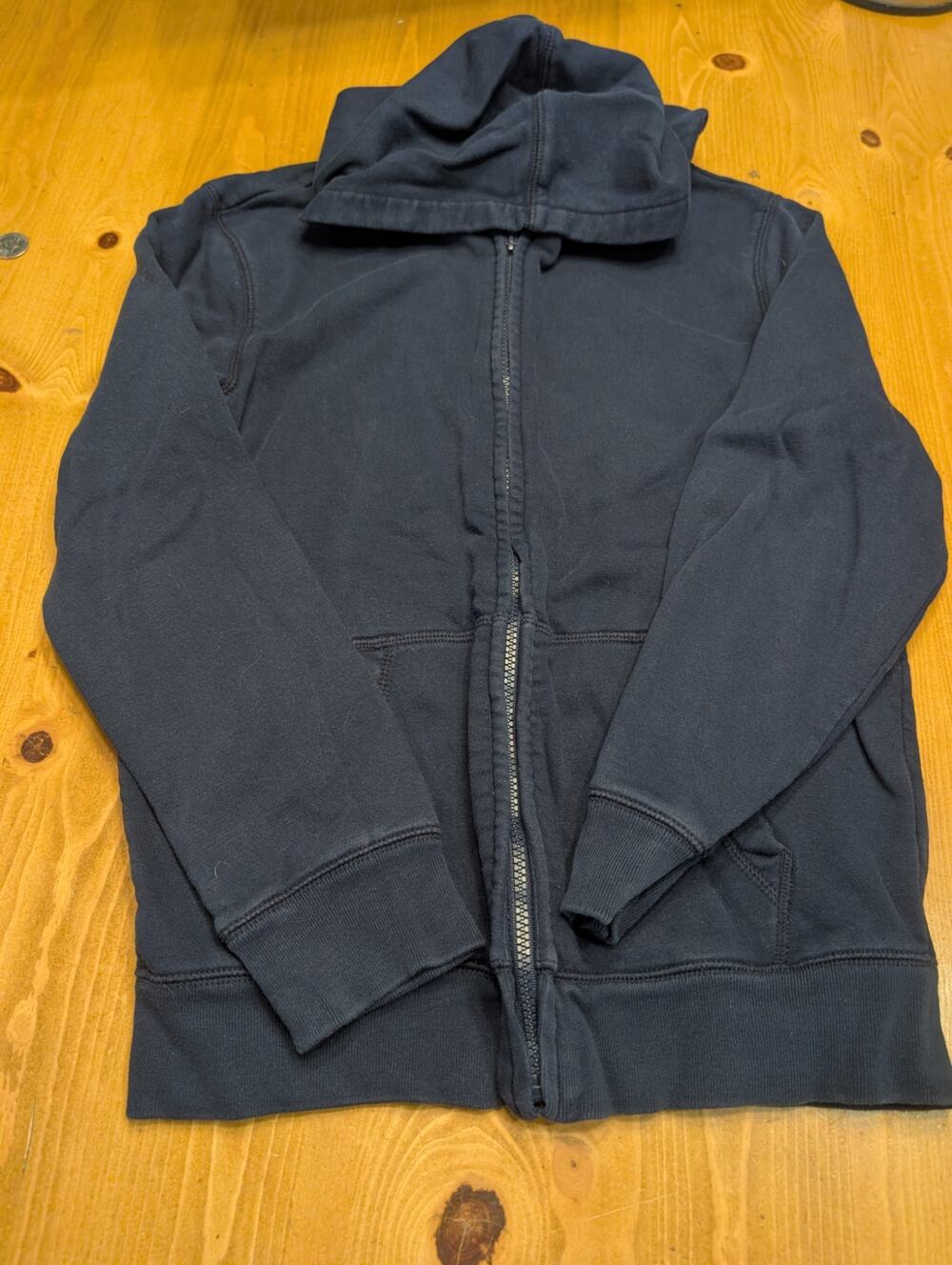 Gap Kids Zip Up Hoodie, Unisex, Navy Blue, EGU, XXL 14/16